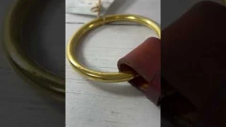 Johnson's General Store: Amish Made Sleigh Bells with Solid Brass Ring