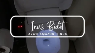 AMAZON FIND - Inus N32 Korean Electric Bidet Toilet Seat | Elevate your toilet EASILY-Luxurious.