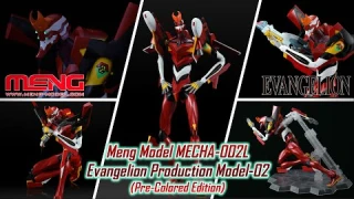 Evangelion Production Model-02 (Pre-Colored Edition) - Meng Model MECHA-002L