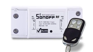 Sonoff how to install a wifi switch remote control only £5