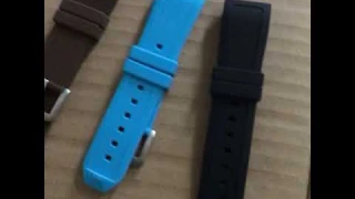 Replacement Silicone Watch Bands 22mm 24mm