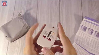 Универсальный адаптер для розеток для туристов