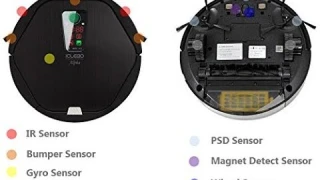 iClebo Alpha Smart Vacuum Cleaner & Floor Mopping Robot, with Vision Mapping Technology