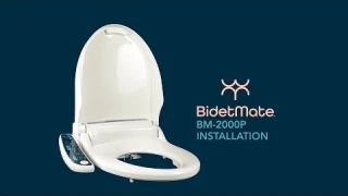 Installation BM 2000P series / BidetMate Electric Bidet Smart Toilet Seat 2020 #bidet #install #diy