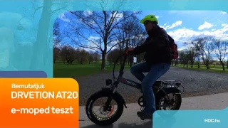 A benzines robogók halálos ítélete - DRVETION AT20 e-moped teszt