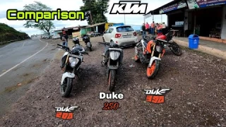 Duke 200 😕vs Duke 250 🙄vs Duke 390🙁 comparison 🤩and which one best? 🤔| Best in budget?? 🌝