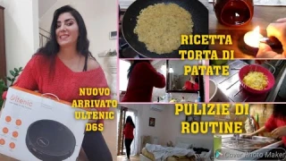 PULIZIE DI ROUTINE🧼RICETTA TORTA DI PATATE🥧ULTENIC D6S#cleaning #clean #home #cleanwithme #vlog