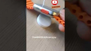 I Watch 8 Ultra || Wireless Charging Smart Watch || 100% Waterproof #shorts #shortsvideo