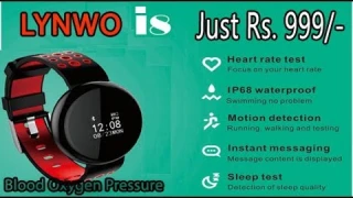lynwo i8 smart watch Unboxing |  Blood Oxygen Pressure Heart Rate for Samsung iphone Xioami
