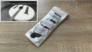 AMSKY Breathable silicone compatible with Apple Watch - iWatch strap Unboxing and instructions