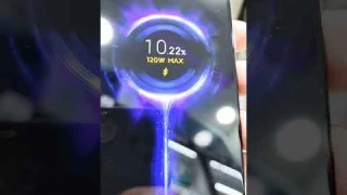 Very fast charging  120.W