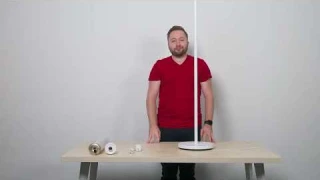 How to install Govee RGBICWW Cylinder Floor Lamp H6078