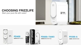 Frizzlife RO Reverse Osmosis Water Filtration System - Tankless 500 GPD Fast Flow RO Filter,
