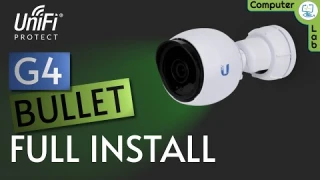 Unifi Protect - UVC G4 Bullet - Full Install and Unboxing of G4 camera including setup Protect App