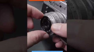 How to use USSR Zorki 4 rangefinder camera
