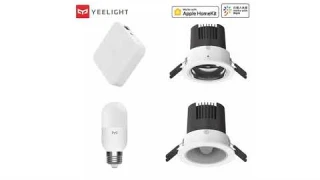 Новинка 2020 светодиодные лампы Yeelight Интеллектуальный светильник M2 с Bluetooth сетчатый проже.