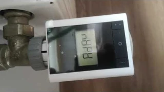 Tuya ZigBee Programmable Thermostat Timer TRV Radiator Valve Actuator Temperature F4 error