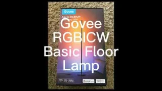 Govee Model H6076 Floor Lamp Basic ~Unboxing &amp; Build~