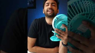 Best Wireless Rechargeable Mini Fan #hindi #viral #fan #wireless #recharge