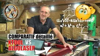 Le CHOC des TITANS ! XTOOL D1 PRO Vs ALGOLASER Alpha 22w - TEST COMPLET et Détaillé