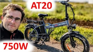 Drvetion AT20 750w - Test vélo électrque pliable fatbke a 1000 euros