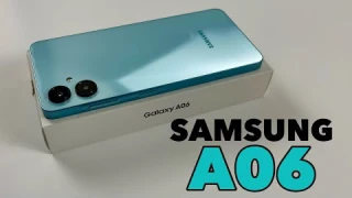 Unboxing SAMSUNG Galaxy A06 - Green