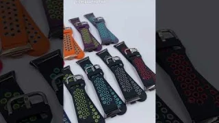 Двухцветный силиконовый ремешок для Xiaomi Mi Band 8Prо #ремешок#смартчасы#xiaomi #xiaomiwatch#watch