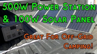 500W Power Station - Itehil LiFePO4 Solar Generator W/100W Solar Panel - Better Than Jackery 500?