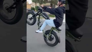 Just something to post #ebike #bikelife #wheelie #bike