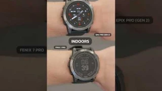 DISPLAY COMPARISON | Garmin Fenix 7 Pro VS Garmin Epix Pro (Gen 2)