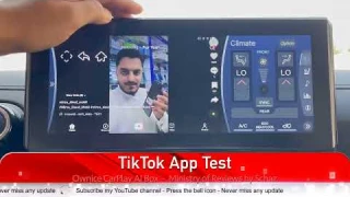 TikTok Test on Ownice Auto Ai Box